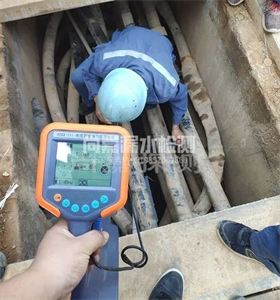 东西湖管线探测